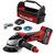 Einhell TE-AG 18/115 Li 18V 115mm Angle Grinder with 1x 4.0Ah Battery, Charger, 2 Discs & Case image