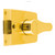 Hoppe Nightlatch - 40mm Pol/Brass Body Pollished Brass Cylinder image