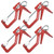 Cox Solo One Handed Clamp (150mm) Pack of 4