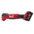 Milwaukee M18 FMT 18V FUEL Brushless Multi Tool with 1x 5.0Ah, 1x 2.0Ah Batteries, Charger and Case image 2