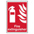 Scan Fire Extinguisher PVC Sign - 200mm x 300mm image