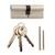 ERA 40/40 Euro Profile Double 6 Pin Cylinder - Satin image
