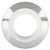 Luceco F-Type Bezel Accessory Bevelled - Brushed Steel image