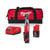 Milwaukee M12 FHIR38 12V FUEL Brushless 3/8" Impact Wrench with 1x 2.0Ah Battery, Charger & Bag image
