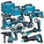 Makita 18v 8 Piece Li-ion Fully Brushless Kit image