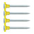 Timco 3.5 x 32mm Fine Thread Collated Drywall Screws Zinc - Box of 1000