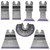 Smart Purple Series 7 Piece Blade Set image
