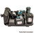 Makita 838107-0 MAKPAC Inlay for DLX2040TJ Twin Pack image 1