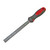 Faithfull Carbide Tile File Half Round Soft-Grip 150mm (6in)