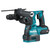 Makita HR004GD202 40V XGT Brushless SDS+ Drill, Dust Box, 2x 2.5Ah Batteries, Charger & Case