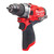 Milwaukee M12 FPD-602X 12v M12 FUEL Combi Drill with 2 x 6Ah Batteries, Charger and Bag