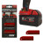 StealthMounts RED Bit Holder for Milwaukee M18 Tools image