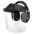 Hellberg PC Visor with Secure 1H Headband Ear Defenders Kit image
