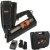 Tjep GRF 34/100 Excellent First Fix Framing Angled Pneumatic Nail Gun, 2x Batteries, Charger & Case image