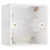 BG Electrical 800 Series 1-Gang Surface Pattress Box 50mm image