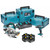 Makita 36v (Twin 18v) LXT 3 Piece Kit with 4 x 4Ah Batteries, Dual Charger and 3 x Cases