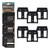 StealthMounts BLACK Battery Mounts for Makita 18V LXT Batteries - Pack of 6 image