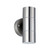 Luceco Exterior Decorative Stainless Steel IP54 Up/Down GU10 Wall Light image