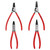 Knipex Set Of 4 Circlip Pliers in Roll Bag