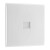 BG Electrical 800 Series Slave Telephone Socket White image