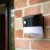 Luceco Solar Guardian Wall Light with PIR - Black image A