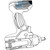 StealthMounts BLACK Tool Mounts for Makita 18V LXT Tools - Pack of 4 image 1