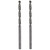 Milwaukee Thunderweb HSS Metal Drill Bit 3.5 x 70mm DIN338 - Pack of 2 image