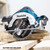 Makita DHS661ZU 18V LXT Brushless 165mm Circular Saw with AWS - Body