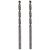 Milwaukee Thunderweb HSS Metal Drill Bit 4.0 x 75mm DIN338 - Pack of 2 image