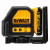 Dewalt DCE088D1G 12V XR Green Cross Line Laser, DE0892G Green Line Laser Detector, 1x 2.0Ah Battery, Charger, Case, Wall Mount Bracket, Safety Glasses & Target Card image 2