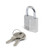 Master Lock 30mm Aluminium Padlock 18mm Shackle 5mm Diameter Twinpack image 1