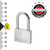 Master Lock 40mm Aluminium Padlock 38mm Shackle 6mm Diameter image 1