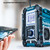 Makita DMR108 AM/FM Jobsite Radio with Bluetooth - Blue Body