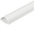 D-Line 20x10mm White Half Round Micro+ Trunking - 1x 2m Length, Self-Adhesive image