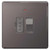 BG Black Nickel 13A Switched Fused Connection Unit with Neon