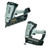 Hikoki Gas Nail Gun Twin Pack (NR90GC2 & NT65GS) Both in their own Carry Case with 2x Batteries image