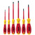 Wiha 6 Piece 320N ZK6 VDE SoftFinish Screwdriver Set