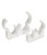 Talon 15mm Double Hinged Pipe Clip - Pack of 50