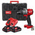 Milwaukee M18 FPD2 18V Brushless Combi Drill with 2x 3.0Ah Batteries, Charger & Case image