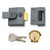 Yale 85 Deadlocking Nightlatch 40mm - Dark Metal Grey image