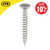 Timco 3.0 x 25mm Classic Wood Screw Stainless Steel - Box of 200 image ebay10