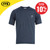 OX Tech V-Neck T-Shirt - Navy Large image ebay10