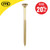 Timco 5.0 x 100mm C2 Wood Screw - Box of 100 image ebay20