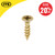 Timco 3.5 x 12mm C2 Wood Screw - Box of 200 image ebay20