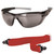 Ultex 250022 Illusion Safety Glasses - Smoked