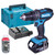 Makita 18v Li-ion Hammer Drill Driver Kit