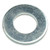 Zinc Plated Flat Washer Form A M6 - Pack of 30