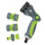 Soft-Grip Spray Gun Quick Connect Set