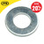 Zinc Plated Flat Washer Form A M10 - Pack of 20 image ebay20