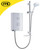 Mira Sport 9.0kW Electric Shower White/Chrome Plated image ebay